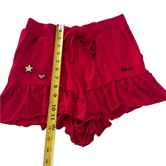 Betsey Johnson Women's Pink Shorts with Embroidered Details Size XS - Picture 7 of 17